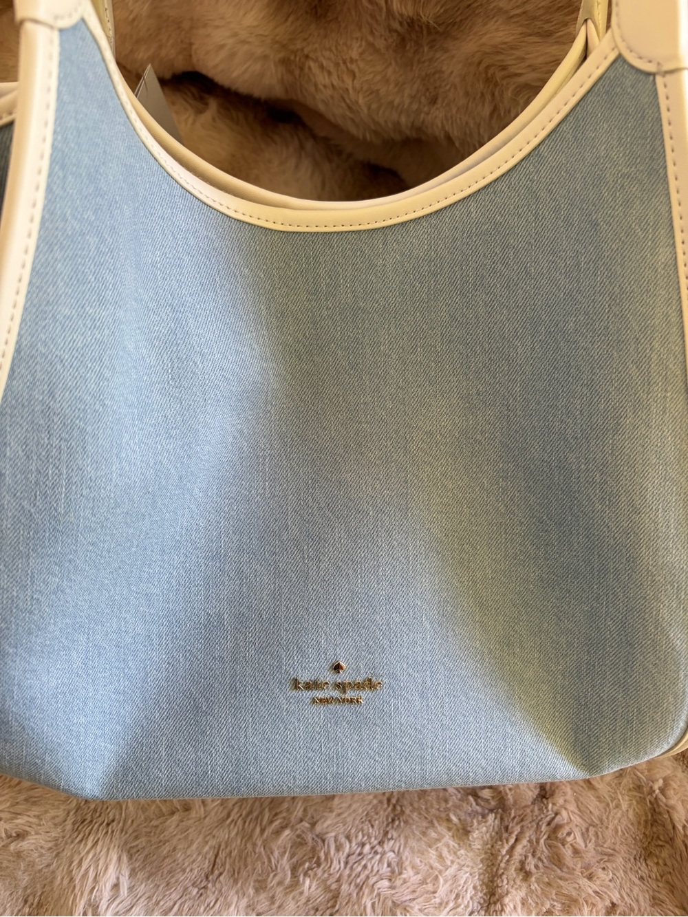 Kate Spade Medium Stash Denim Carry All Bag - Picture 5 of 16
